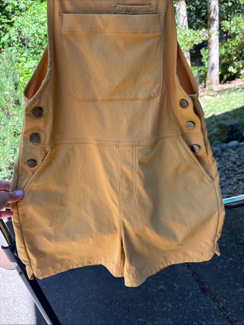 Wild Rye Eeva Short Overalls - Picture 2 of 10